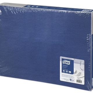 Tork Tischsets einfarbig, Advanced, 5 x 500 Stk. (Dunkelblau, 42 x 31 cm)