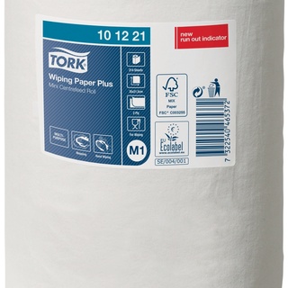 Tork Starke Mehrzweck-Papierwaschtücher, 101221, 2lg, M1, weiss 75m, 214 Blatt