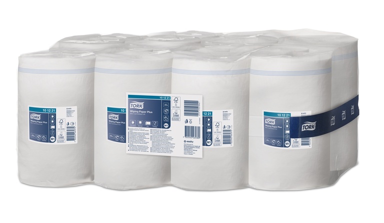 Tork Starke Mehrzweck-Papierwaschtücher, 101221, 2lg, M1, weiss 75m