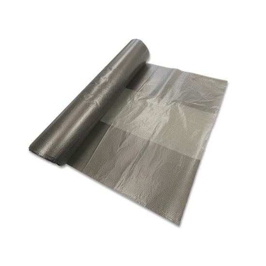 Verbandswagenbeutel HDPE 10 lt, grau, umweltfreundlich, 200/180x380 mm, 50 Stk.