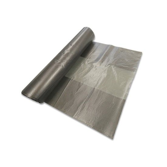 Verbandswagenbeutel HDPE 15 lt, grau, umweltfreundlich, 200/180x500 mm, 50 Stk.