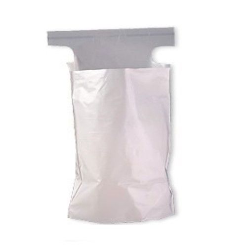 Sacs poubelle de nuit LDPE, blanc, 35 my, autocollant, 200x250 mm, carton 1'000 pcs.
