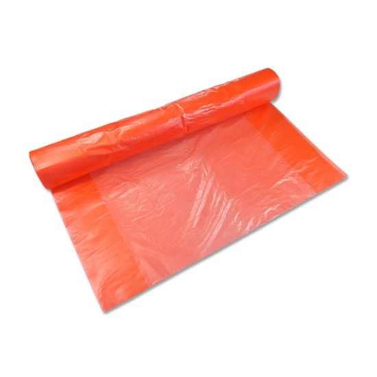 Wäschesäcke HDPE/LLDPE Rot, 25 my, 470/130x1270 mm, 25 Stk.
