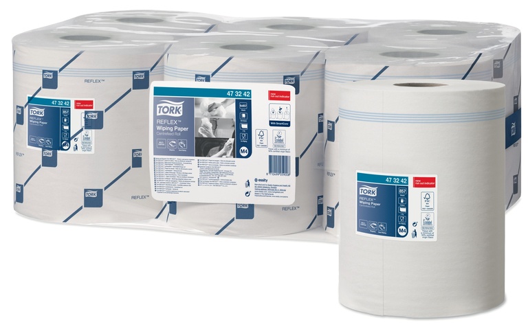 Tork Reflex™ Papierwischtücher, 473242, M4 Innenabrollung ReflexTM System, 300 m