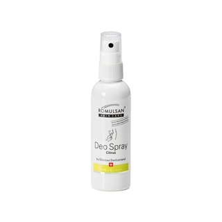 ROMULSIN Deo Spray Citrus mit Zerstäuber, 5 x 100 ml