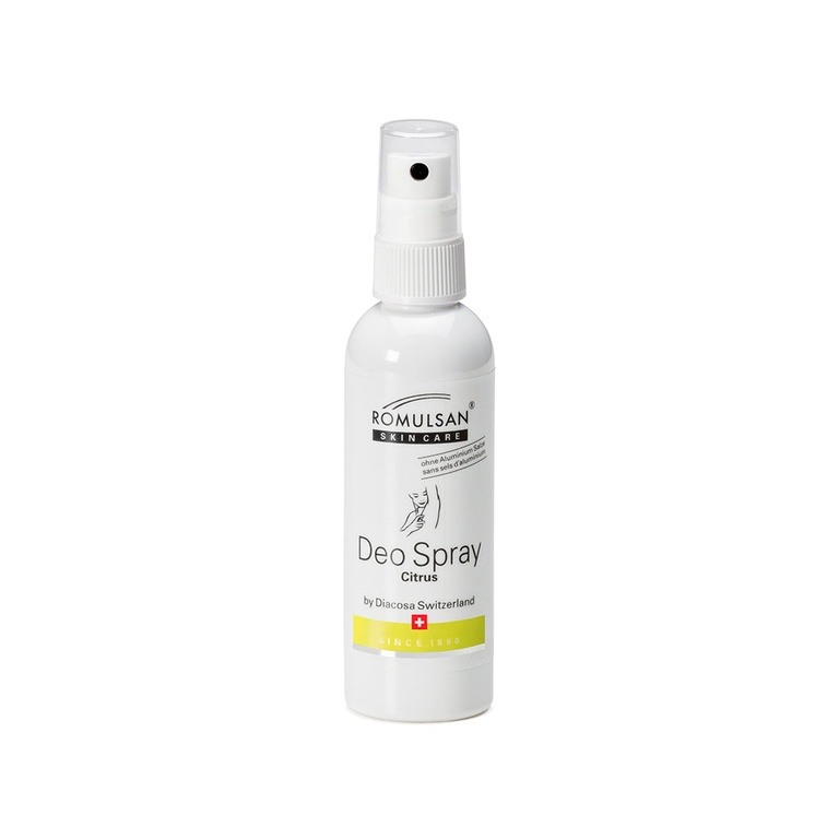 ROMULSIN Deo Spray Citrus mit Zerstäuber, 5 x 100 ml