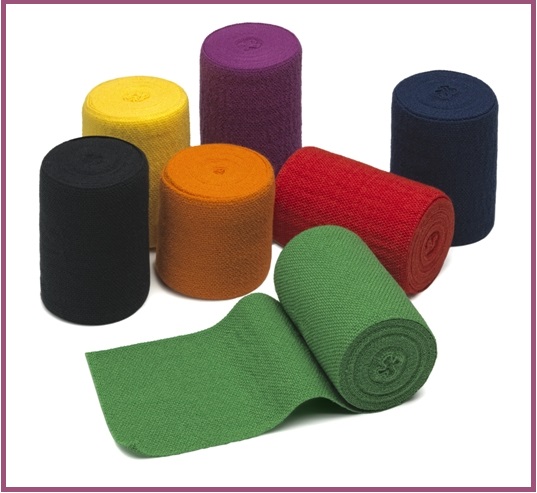 WERO SWISS© Elasticolor, 6cm x 5m, lila, 10 Stk.