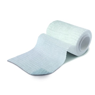 WERO SWISS© Crepp Cohesive, Lux, K-10 10cm x 4m, weiss, 1 Stk.