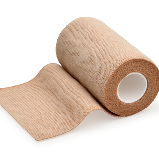 WERO SWISS© LAN, 8cm x 5m, Textilelastische Kompressionsbinde, hautfarbig, Box à 10 Stk.