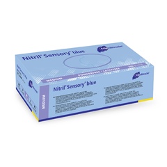 Nitril® Sensory, examination glove made of nitrile, powder-free (Blue, M)