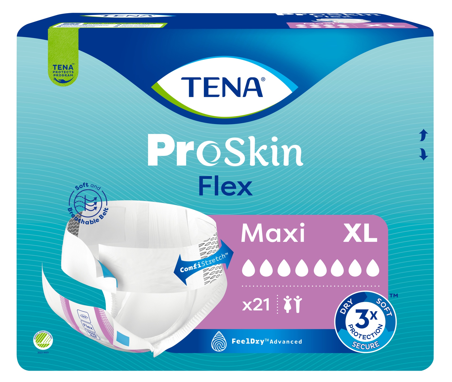 TENA Flex Proskin (Maxi, XL)