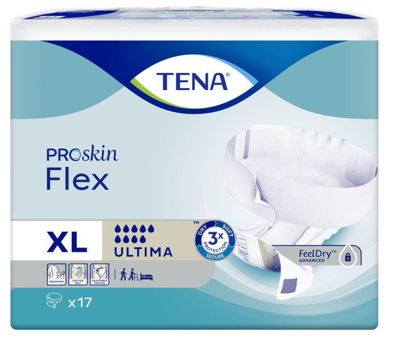 TENA Flex Ultima Proskin XL, 17 Stk.