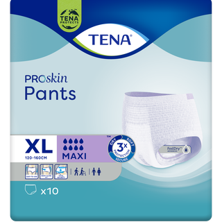 TENA Pants Maxi Proskin,  120-160 cm,  XL, 10 Stk