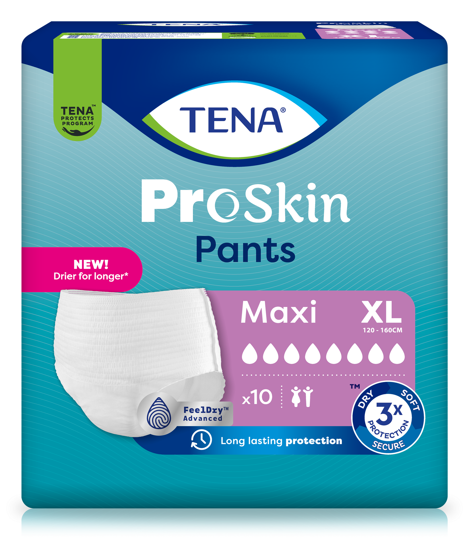 TENA Pants Proskin (Maxi, XL)