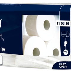 Tork weiches Kleinrollen Toilettenpapier Premium, 3lagig, 110316, 8 Rollen