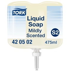 Tork, milde Mini-Flüssigseife, 420502, Premium, 475 ml pro Flasche, S2, 457 ml
