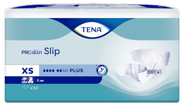 Tena Slip Plus XS, 30 pezzi.