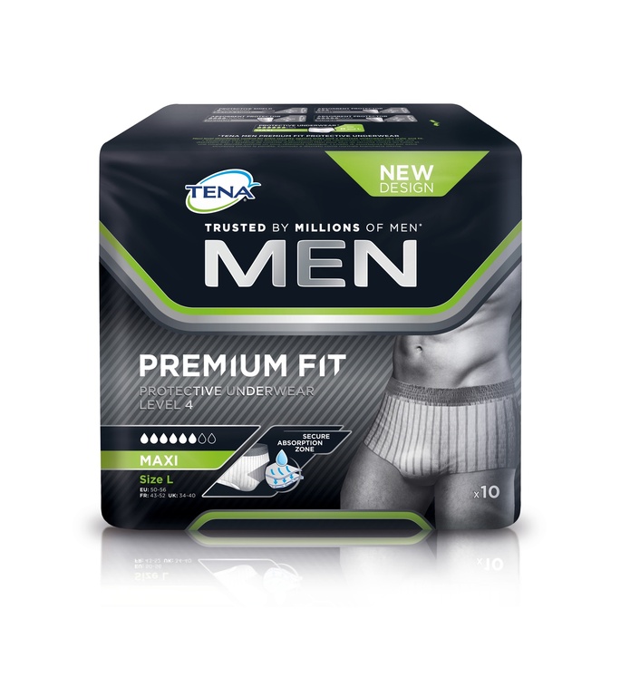 TENA Men Premium Fit, Level 4, L/XL, 10 Stk.