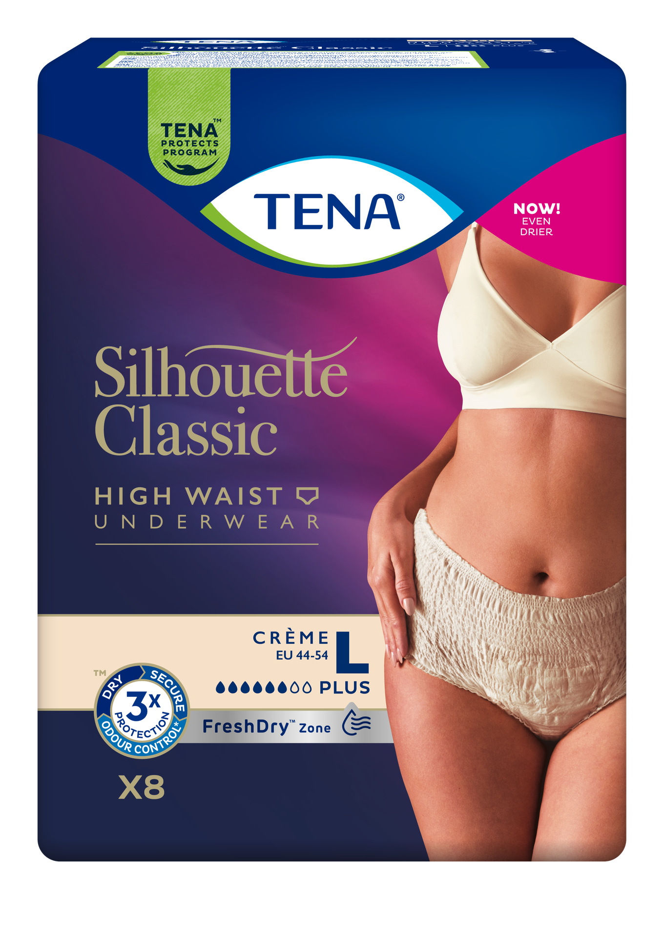 TENA Silhouette Classic Plus Crème (L)