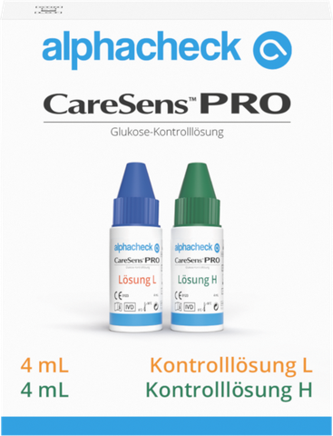 alphacheck professional CareSens Pro, soluzione di controllo