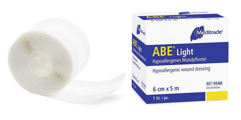 ABE© Light plaster roll, 1 roll (6 cm x 5 m)