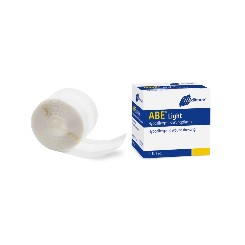 Pflasterrolle ABE© Light, 1 Rolle (6 cm x 5 m)