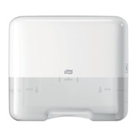 Tork Mini Spender für Zickzack und Lagenfalz Handtücher, H3, 29.1 x 33.2 cm (Weiss)