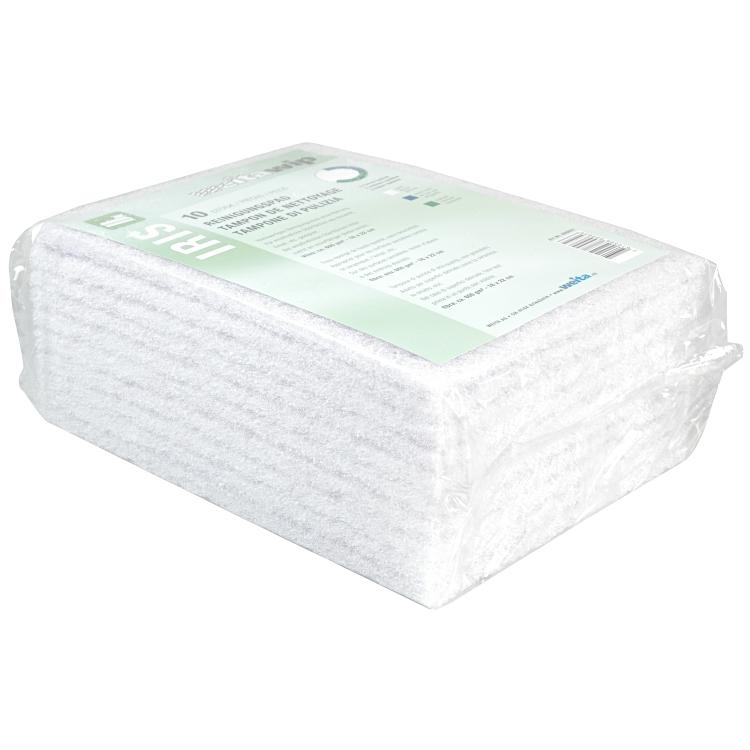 Iris Vliespads weiss. 160x220mm, 10 Stk.