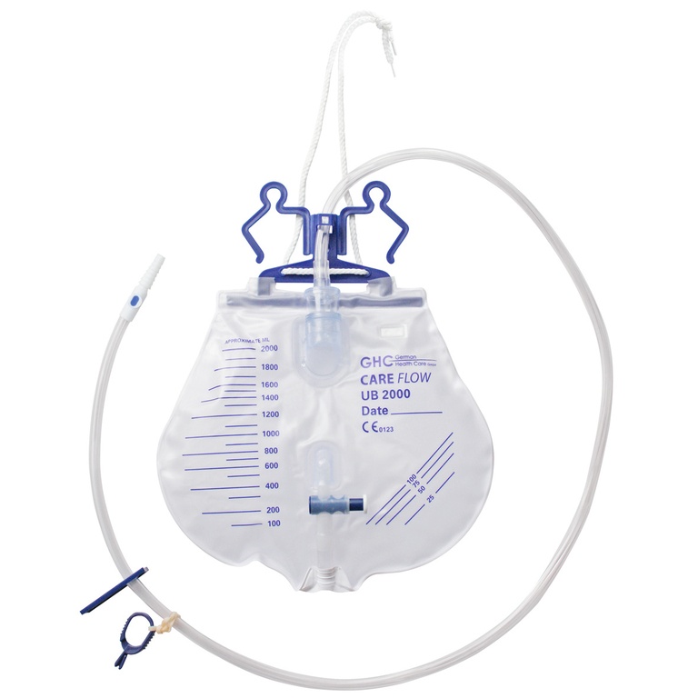 GHC Urindrainage CAREFLOW UB 2000, 2000ml, steril (120 cm)