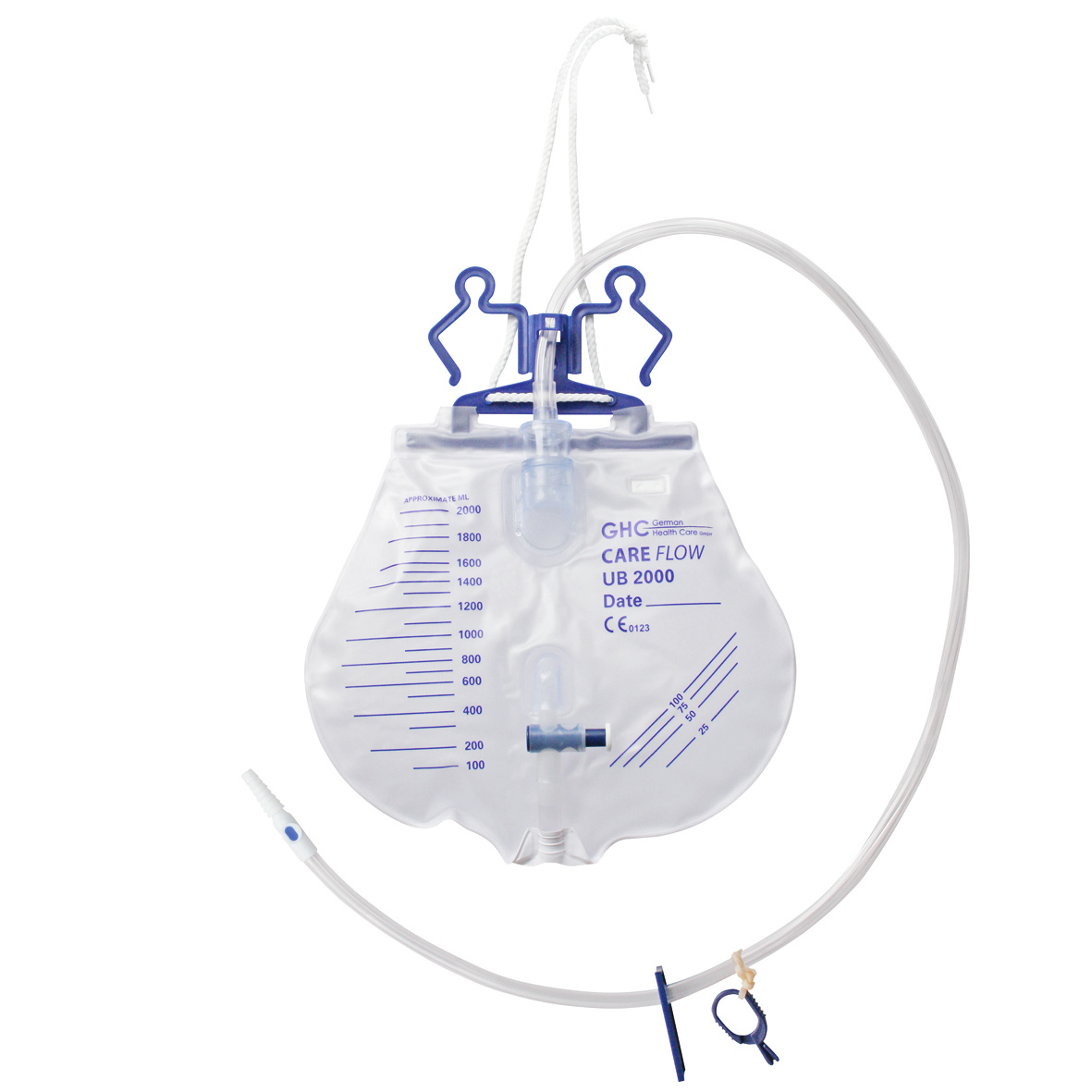 GHC urine drainage CAREFLOW UB 2000, 2000ml, sterile (90 cm)