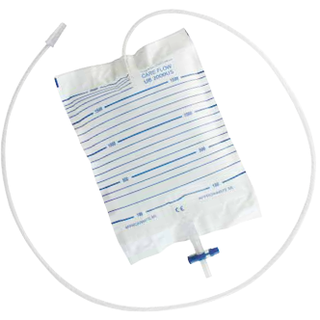 GHC Sac de lit à usage unique CAREFLOW UB 2000E, 2000ml, 90cm, stérile