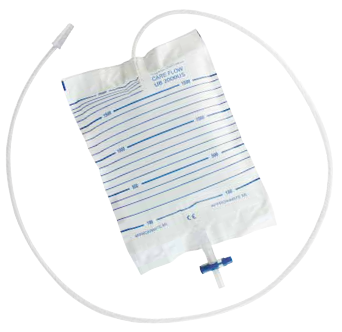 GHC Disposable bed bag CAREFLOW UB 2000US, 2000ml, 130cm
