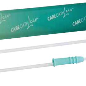 GHC IK-Einmalkatheter CARECATH Leiv, CH14, 41cm, Nelatonspitze, steril