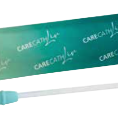 Cathéter à usage unique GHC IK CARECATH Liv, CH14, 17cm, embout Nelaton, stérile