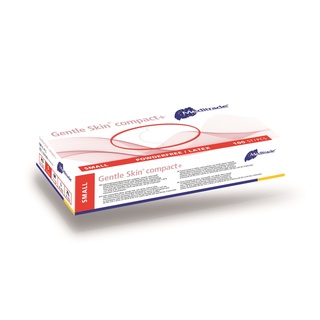 Gentle Skin® compact+, gant en latex, non poudré, blanc, Small (6-6,5), 100 pcs.
