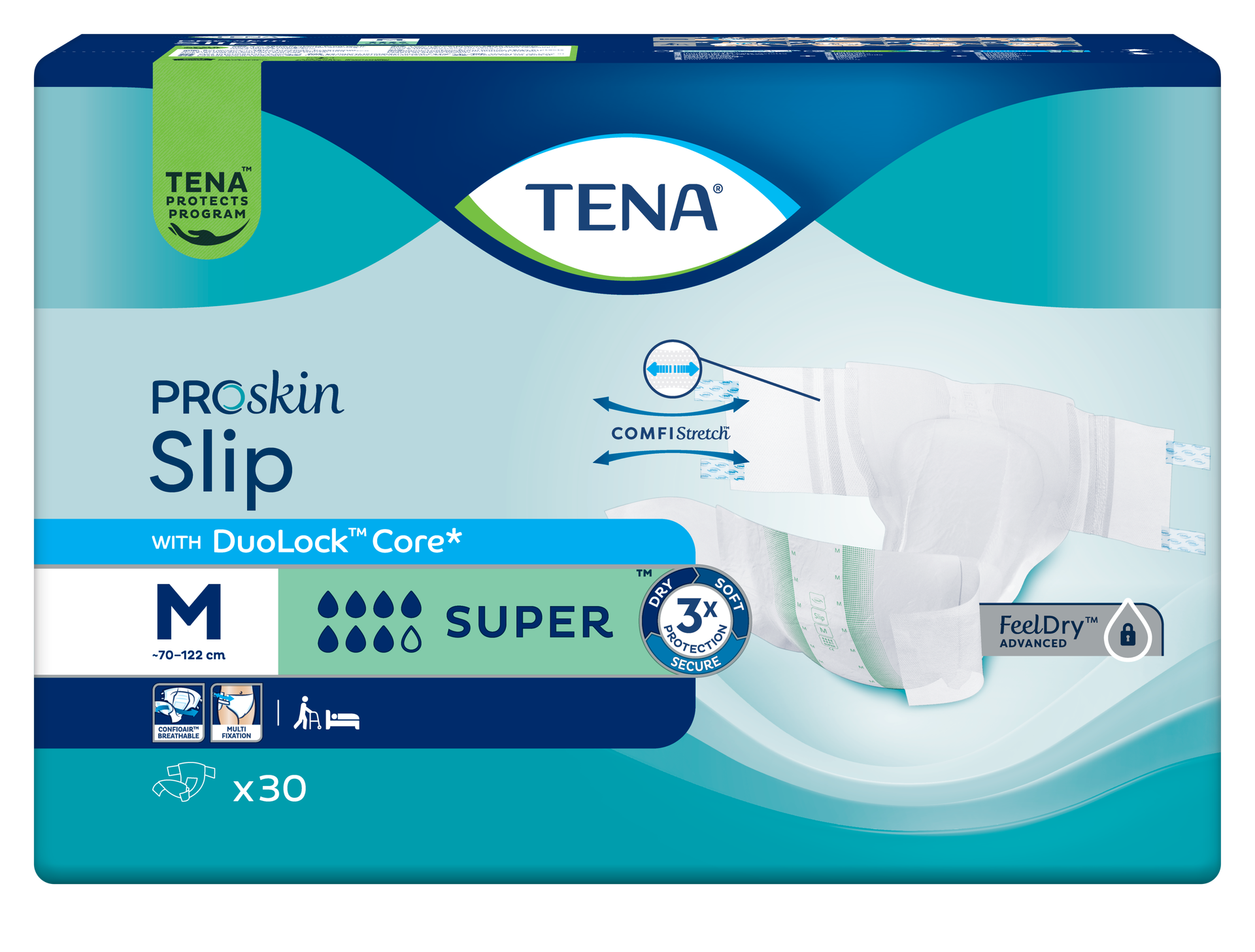 Tena Slip Super M, 30 Stk.