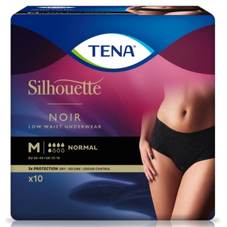 TENA Silhouette Plus Noir M, 12 Stk.