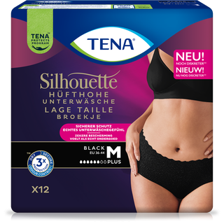 TENA Silhouette Plus (Schwarz, M)