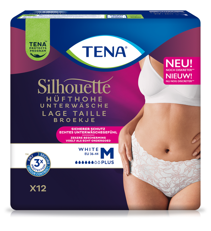 TENA Silhouette Plus (Weiss, M)