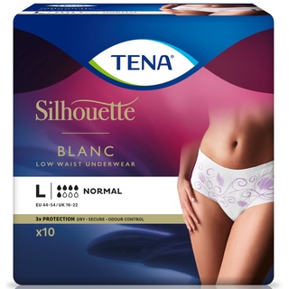 TENA Silhouette Plus Weiss L, 95-125cm, 10 Stk.