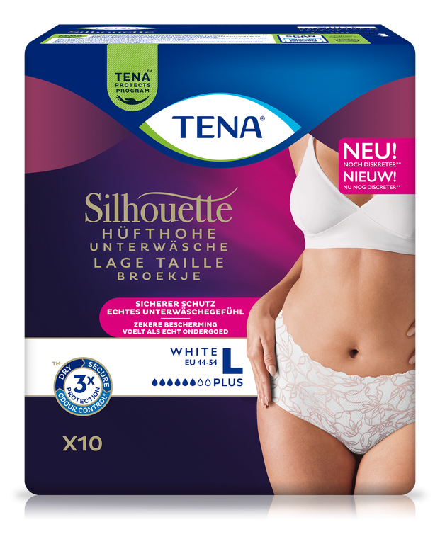 TENA Silhouette Plus (Bianco, L)