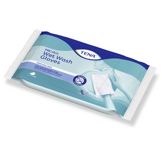 TENA Wet Wash Glove unparfümiert, 8 Stk.