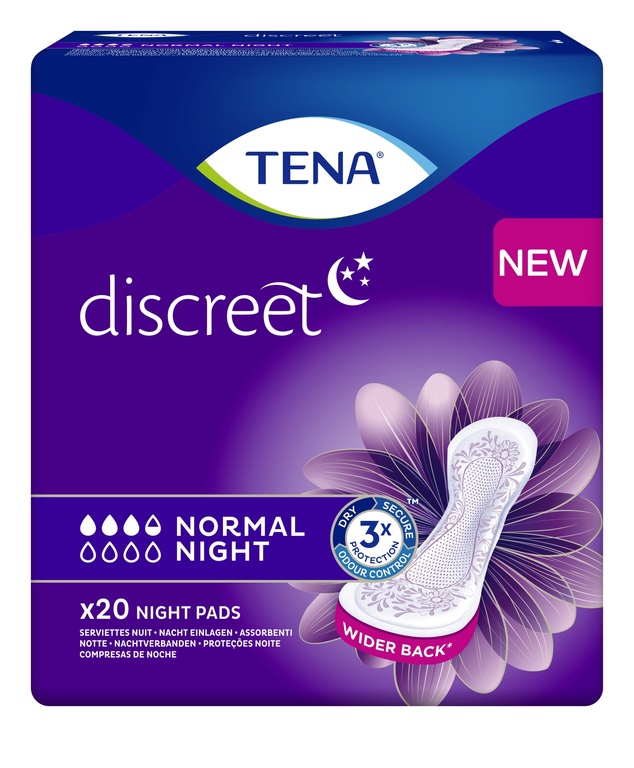 TENA Discreet Normal Night, 10 Stk.